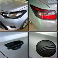 GARNISH COVER COMBO SET VIOS 2014 - 2017 MATTE BLACK