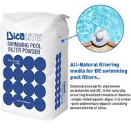 Dicalite Diatomaceous Earth Pool DE Filter Powder . for Swimming Pools