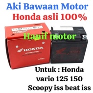 Aki Ahm Honda Gtz6V Bawaan Motor Honda Vario 125 120 Pcx Sonic Genio