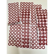 OCEAN HEAD STICKER 18650 & 21700 &32140