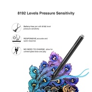 VEIKK A50 Drawing Tablet Support Graphics Pen Tablet with Batter Free pen