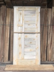 KUSEN+PINTU 1 SET MINIMALIS KAYU MANGLID