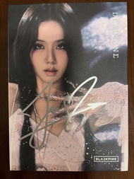 BLACKPINK Jisoo 簽名專輯 親筆簽名 Jennie Rosè Lisa簽名專
