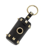 全新未使用 Valentino Garavani Rockstud Pet Manner 寵物收納包 XW2P0W89VIT 黑色皮革配件包 1472 [二手] Valentino Garavani