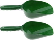 2Pcs Garden Scoop Plant Soil Shovel Scoop, Small Plastic Handy Garden Scoop Multifunctional Spoons D