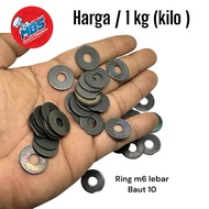 WASHBIG Ring BY THE kilo M6 BOLT 10 price car motorcycle/kg etc. count kilo/