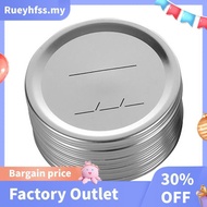 Excellent 50PCS  Jar Lids Wide Mouth Canning Lids Reusable Metal Canning Jar Leak-Proof Split-Type C