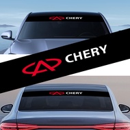 1pcs Car Front Rear Window Sticker Waterproof Sunshade Windshield Decal  For Chery Fulwin QQ Tiggo 3