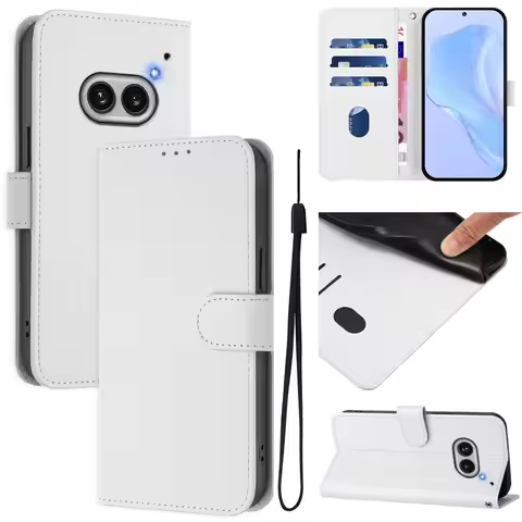 Flip Case For Nothing Phone (3a) Cover Leather Etui Nothing Phone (3a) 3a Pro Shell Nothing Case Pho
