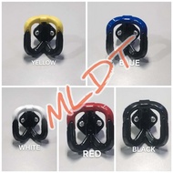 Dual helmet hook universal alloy