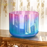 Crystal Soul 11'' 432Hz Large Alchemy Crystal Singing Bowl Cosmic Frequency Chakra Balancing for Med