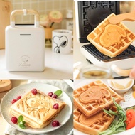 [PEANUTS Official license] Snoopy Waffle &amp; Sandwich maker Toaster