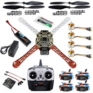 QWinOut DIY 2.4G 8CH KK V2.3 F450 Frame RC Quadcopter 4-Axle UFO Unassembly Kit RTF/ARF Basic Drone