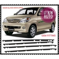 TOYOTA AVANZA F601 / F602 2004-2011 DOOR GLASS OUTER MOULDING PINTU CERMIN LUAR GETAH