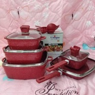 UNIQUE GRANITE COOKWARE SET 🌻