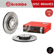 BREMBO จานเบรคหลัง VOLVO C40 XC40 Recharge ปี20 XC90 ปี22 / 340MM รหัส 09 C939 11 / ราคา 1คู่