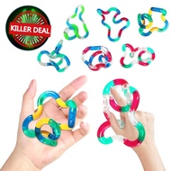 Crystals Fidget Tangle Decompression Toy Autism Brain Sensory Educational Fidget Gift Kids Toys Y0c9