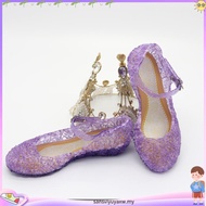 Baju Baby Girl Frozen 2 Elsa Anna Princess Shoes Kids Girls Crystal Jelly Sandals Princess Elsa Role