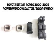 🇯🇵🇯🇵 Power Window Main Switch Toyota Estima Previa ACR30 2000-2005 Door Switch / Suis Tingkap / Single Switch Ori Japan