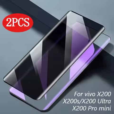 3PCS Anti-Spy Tempered Glass Screen Protector Film for VIVO X200 Ultra/X200s/X200Pro Mini/X100 Ultra
