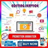 🔥 Promotion Animation Editing Service 🔥 For Advertising, Facebook, Instagram, Youtube, Tik Tok, Webs
