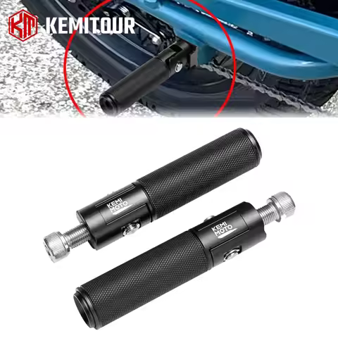 Folding Foot Pegs CNC Aluminum Bracket Foot Rest Pedals M12 Electric Motorbike For Super 73 S1/S2/RX