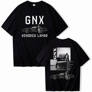 2025 Kendrick Lamar GNX Tour T 恤男女通用原宿 O 领短袖衬衫纪念衬衫