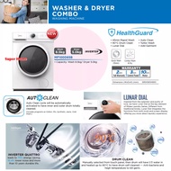 Midea Washer Dryer MF100D85B Combo 2 in 1 Washer (8.5kg) & Dryer (5kg) Front Load Washing Machine