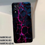 Soft Case Samsung A12 Samsung M12/ Samsung A22 4G Softcase Pro Camera Softcase Flexible - F57