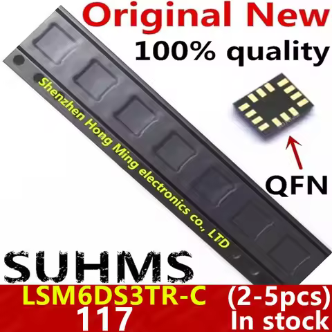 (2-5piece)100% New LSM6DS3TR-C LSM6DS3TR LSM6DS3 117 LGA-14