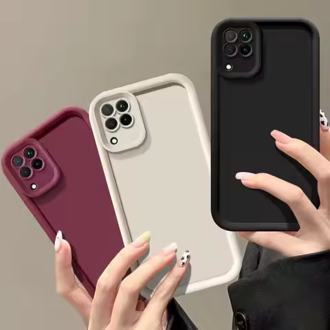Phone Case For Samsung Galaxy A12 Case Samsung Galaxy M12 F12 Full Package Matte Anti Drop Soft Prot