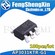 100pcs AP3031KTR-G1 SOT23-6 GEC AP3031KTR SOT AP3031 AP3031K CONVERTER IC
