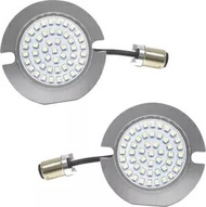 Letric Lighting フラット スイッチバック 1156 LED ウインカー インサート 3 インチ リア #LLC-FLI-6R Letric Lighting Flat Switchba