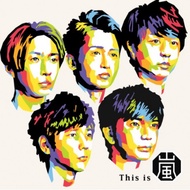 C [Free Lyrics Folding Page And Chinese Japanese Songs CD Album] ARASHI This is (Regular Version CD)