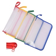 Plastic Folder Zipper/ Folder Zipper Folder Mesh Folder