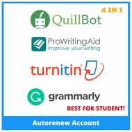 ✅ GRAMMARLY QUILLBOT TURNITIN PREMIUM ACCOUNT STABLE AND FULL WARRANTY | BEST AFTER SALES SERVICE