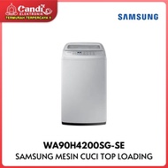 SAMSUNG Mesin Cuci Top Loading 9 kg WA90H4200SG-SE