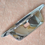 Trunklite ornament number plate rear trunk toyota avanza / xenia 2004 to 2011 chrome chrome black ma