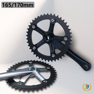Bicycle Square Hole Crank Mountain bike road bike non-integrated aluminum alloy crankset 130BCD Spro