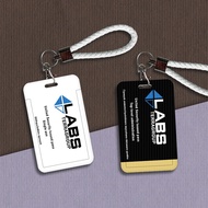 Escape from Tarkov card holder with lanyard, student campus access card cover office badge customiza