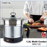 MISTRAL MNC128 1.2L Multi-cooker, 600W STAINLESS STEEL