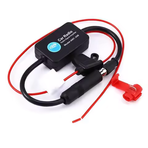 Vehicle-mounted Active Antenna FM car Radio Antenna Amplifier 12V FM Amplifier