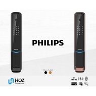 Philips Easykey 9300 | 6-In-1 Digital Lock For Door | With 3 Years Onsite Warranty | Hoz Digital Lock