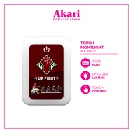 AKARI X UAAP [ UP ] Touch Night Light USB Adaptor Tricolor and Dimmable