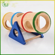[Wishshopeelxl] Wooden Hamster Swing Tunnel Toy Hamster Swing Toy Hamster Hamster Tube House Small Size Animals