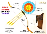 YUSUF Beginner Archery Set Basic Pemula Dewasa Package Memanah Anak Panah Busur Tradisional