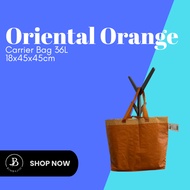 Oriental Ikea Orange Carrier Tote Bag (36L)