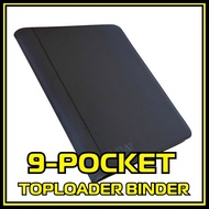 QAT 9-Pocket Toploader Binder (Pokémon, MTG, One Piece, Sports Cards – 14 Pages)