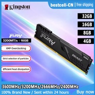 Kingston Fury Memoria DDR4 4GB 8GB 16GB 32GB Ram 3600MHz 3200MHz 2666MHz 2400MHz 2133MHz PC4-28800 P