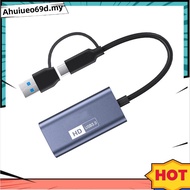 USB3.0 Video Capture Card Type-C HD Capture Cards 4K 30Hz -Compatible HD USB-A/C Switch Capture Card